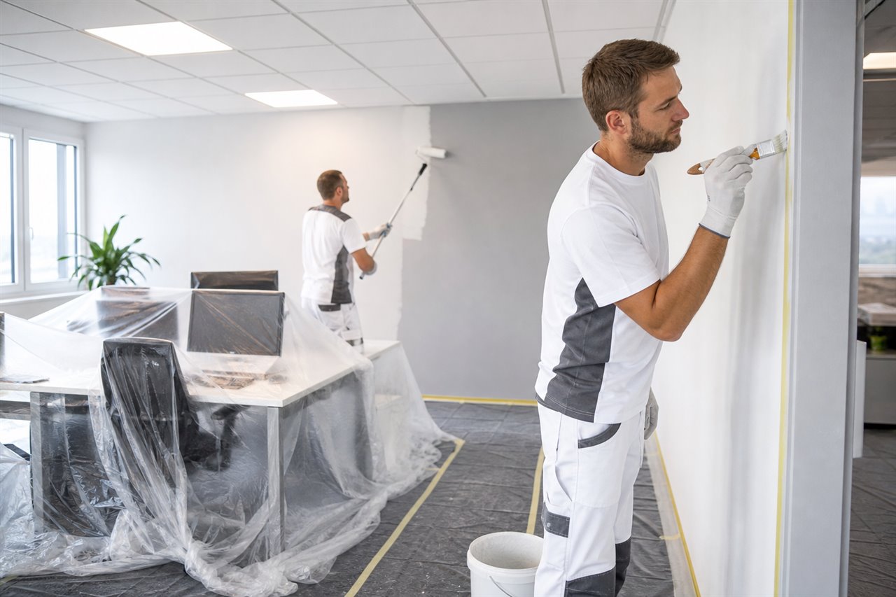 Maler- und Wohnservice für Gewerbeobjekte