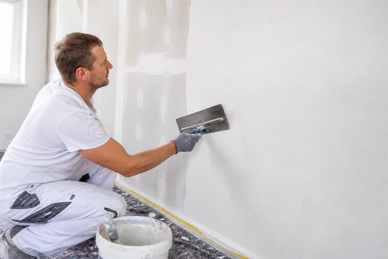 Renovierung eines Innenraums